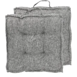 Hot HOME COLLECTION Coussin de sol griza 40x40x8cm g