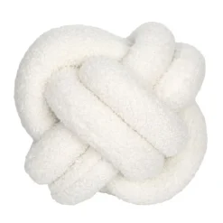 Outlet PURE HARMONY Coussin forme bouclette creme
