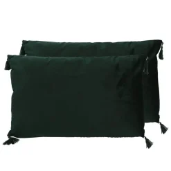 Clearance HOME COLLECTION Coussin illana 40x60cm velours v