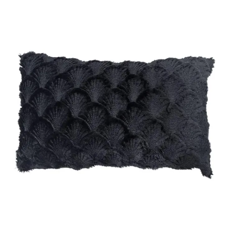 Hot HOME COLLECTION Coussin kalya 30x50cm noir