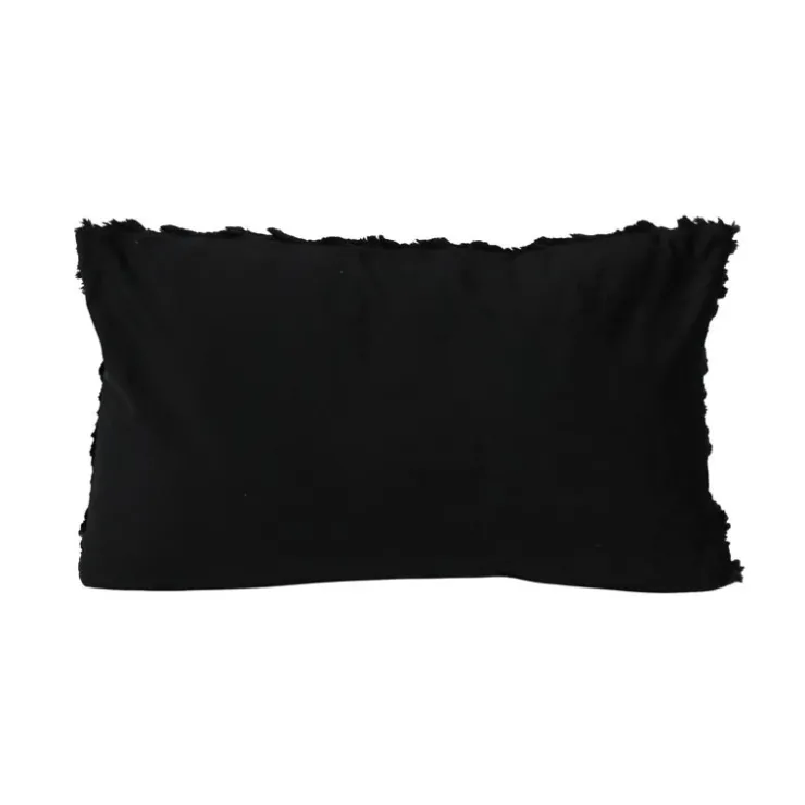 Hot HOME COLLECTION Coussin kalya 30x50cm noir