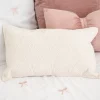 Discount QUIET LUXURY Coussin leaf 50x30cm velours bla
