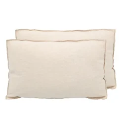 HOME COLLECTION Coussin linen 30x50cm beige