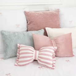 QUIET LUXURY Coussin luxury blush 50x50cm