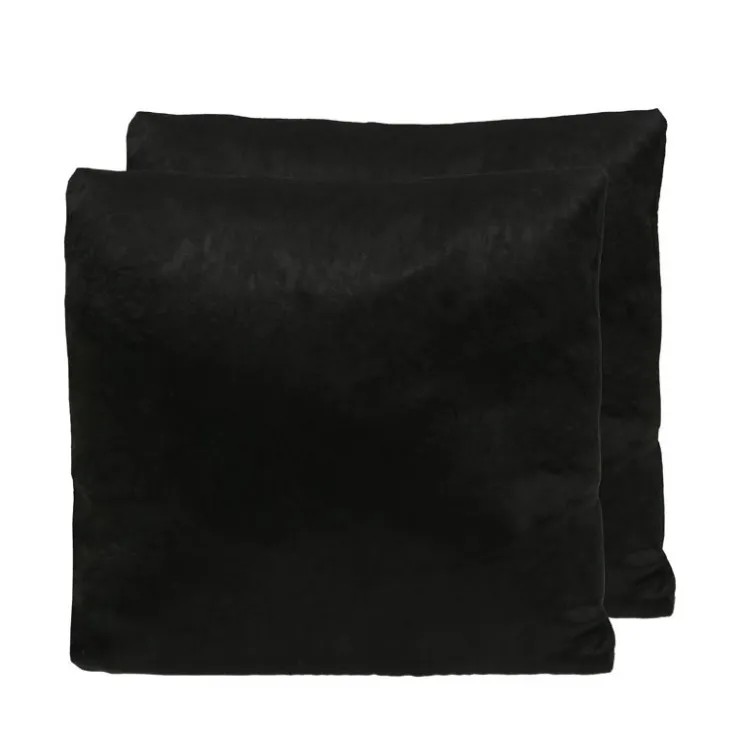 Best HOME COLLECTION Coussin marla 40x40cm noir