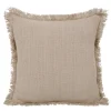 NATURAL HOME Coussin neutral 45x45cm beige