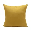 New SIMPLY Coussin romy 38x38cm ocre