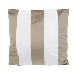 Hot HOME COLLECTION Coussin rya 40x40cm velours beig