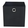 Hot THE STORAGE SHOP Cube rangement noir