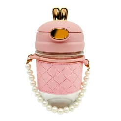 Hot Cuty gourde en verre avec sangle