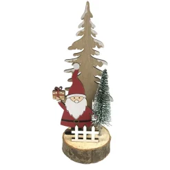 Sale Deco a poser sapin et pere noel