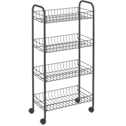 Outlet SIMPLY Desserte a roulettes 4 niveaux