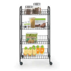 Outlet SIMPLY Desserte a roulettes 4 niveaux