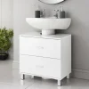 Outlet BATHROOM COLLECTION Dessous de lavabo 2 tiroirs