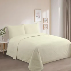 Clearance HOME COLLECTION Dessus lit kalia 260x240+2t lin