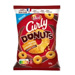 Discount CURLY Donuts oignon caramelise 100g