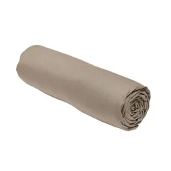 Sale Drap housse 160x200 jersey taupe