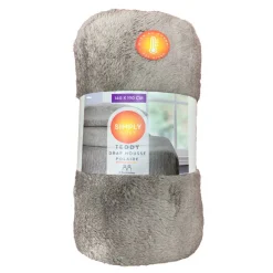 Sale SIMPLY COSY Drap housse 140x190 teddy polair