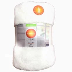 SIMPLY COSY Drap housse 160x200 teddy polair