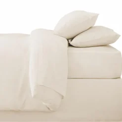 Sale SIMPLY Drap housse 160x200cm beige