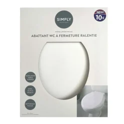 Discount SIMPLY Edv abattant wc blanc