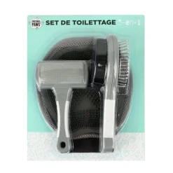 Discount PETSHOP Ensemble brossage animaux x3