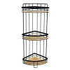 New URBANIST Etagere 3 niveaux bambou/metal