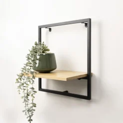 HOME COLLECTION Etagere bambou metal