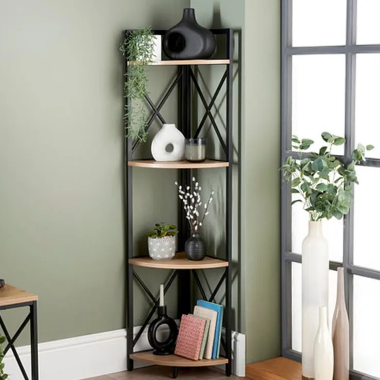 Outlet KANSAS Etagere d angle 4 niveaux