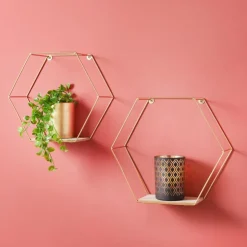 Hot MICHIGAN Etagere hexagonale x2 or