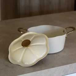 MENASTYL Faitout en forme de fleur dahlia