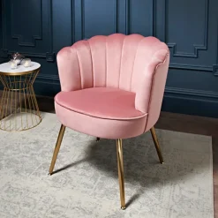 Best HOME COLLECTION Fauteuil coquille blush