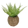 Best FLOURISH Fougere artificielle pot tresse