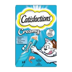 Clearance CATISFACTIONS Friandises creamy saumon 40g