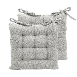 Best HOME COLLECTION Galette de chaise darci 40x40cm