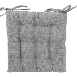Outlet HOME COLLECTION Galette de chaise griza 40x40cm
