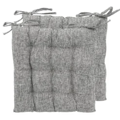 Outlet HOME COLLECTION Galette de chaise griza 40x40cm