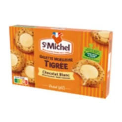 Clearance ST MICHEL Galettes tigrees coeur blanc