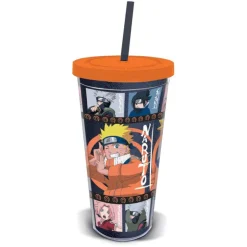 MANGA Gobelet paille naruto