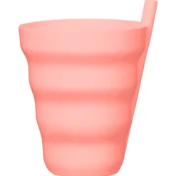SIMPLY KIDS Gobelet+paille x8 rose/pastel
