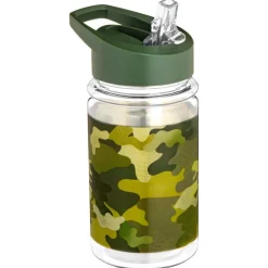 SIMPLY KIDS Gourde + paille jungle/dino