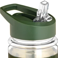 SIMPLY KIDS Gourde + paille jungle/dino