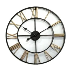 Clearance PERFECT TIMING Horloge metal d60cm