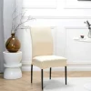 Discount SIMPLY Housse de chaise uni creme