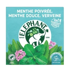 New ELEPHANT Infusion menthe x20 34g