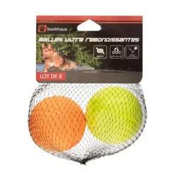 BARKHAUS Jouet pour chien balles x2