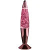 Outlet Lampe lave a paillettes roses