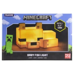 Outlet Lampe renard minecraft
