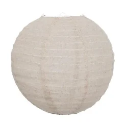 Clearance Lanterne boule lin jordy
