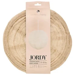 Clearance Lanterne boule lin jordy
